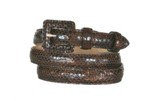 Cintura in pitone cut multi