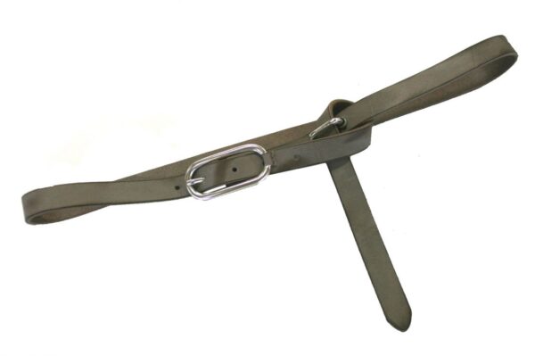 Cintura in cuoio nabuk one