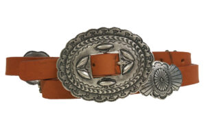 Cintura in vera pelle country