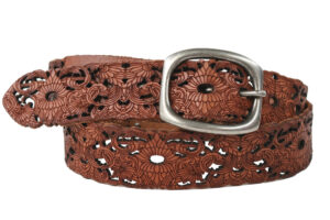 Cintura in vera pelle donna