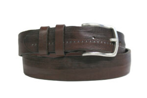 Cintura in vera pelle morbida borchiata