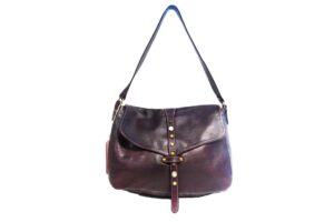 Borsa Enrica Aubergine Aspell accessori moda