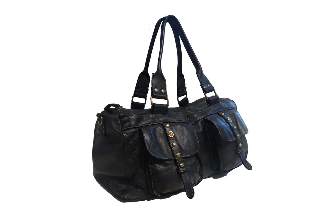 Borsa Gabriel Nero Aspell accessori moda