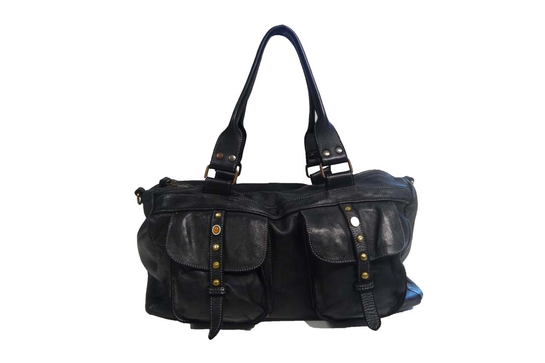 Borsa Gabriel Nero Aspell accessori moda